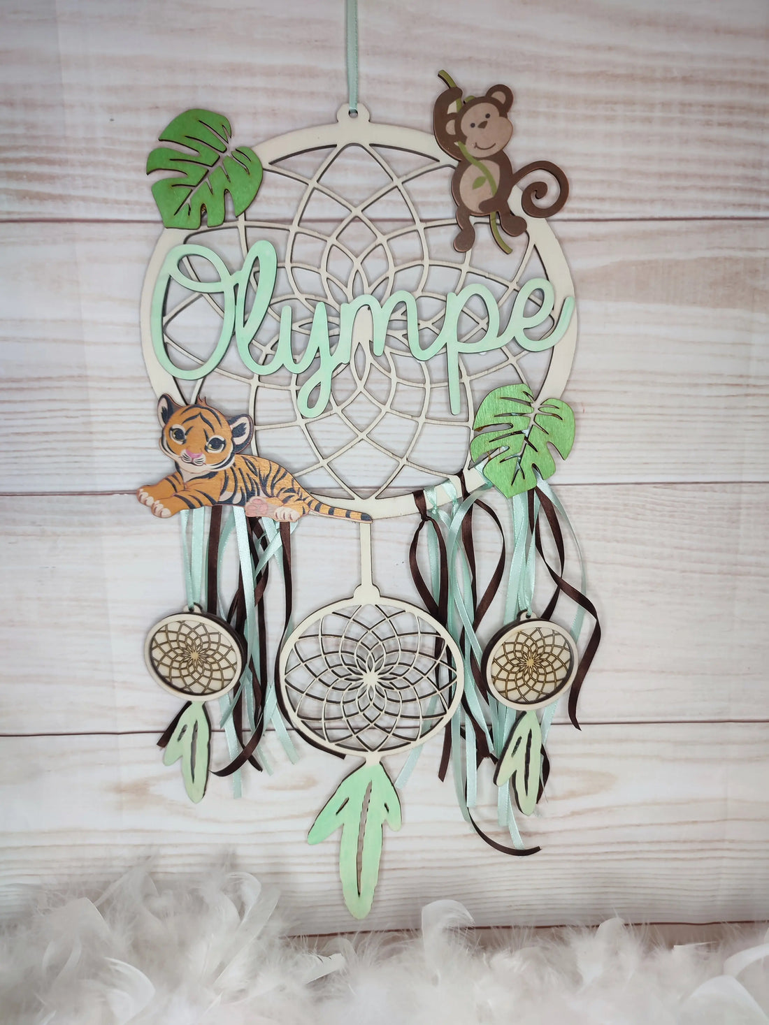 La décoration personnalisée pour les murs de la chambre de bebe Laurie Déco et lumières