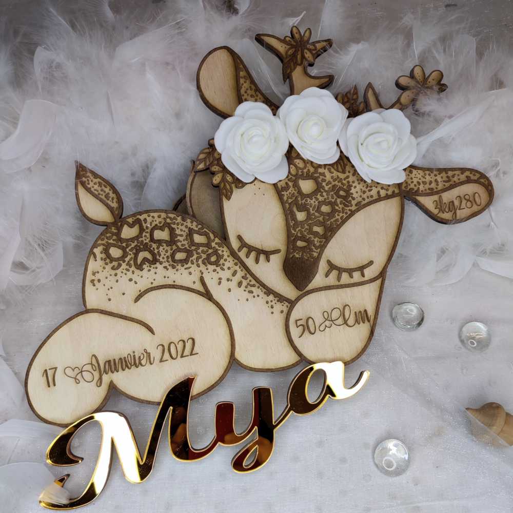 choisir le prénom de bébé et sa décoration personnalisée Laurie Déco et lumières