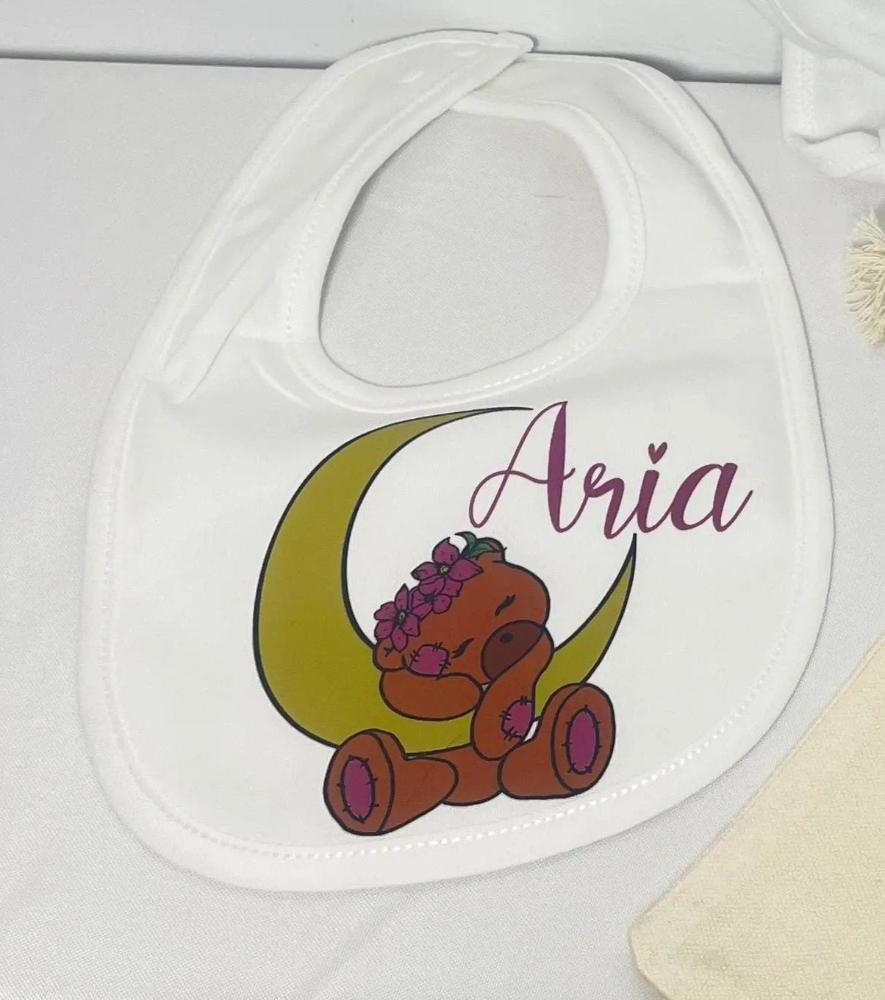 Bavoir bébé personnalisé Laurie Déco et lumiÚres