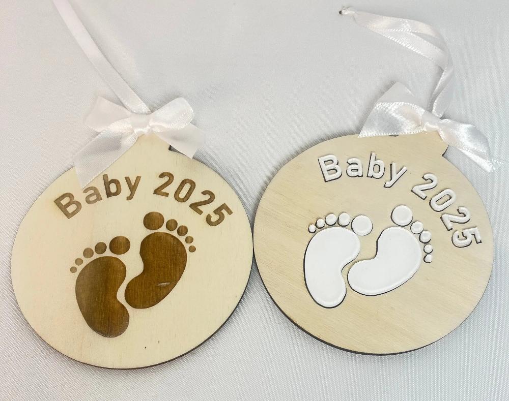 Boule de Noël bébé 2025 Laurie Déco et lumiÚres