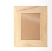 Cadre photo personnalisé en bois Laurie Déco et lumières