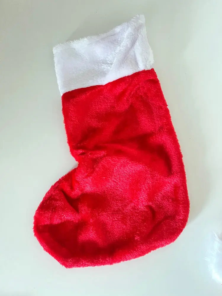 Chaussette de Noël personnalisée Laurie Déco et lumières