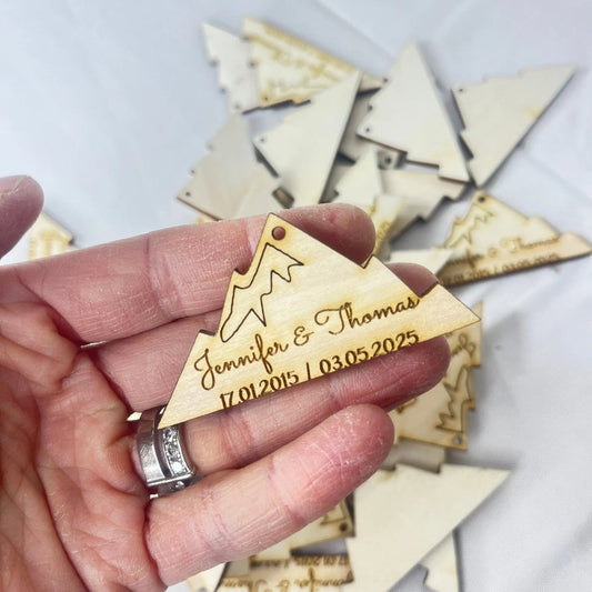 Médaillons à dragées de mariage Laurie Déco et lumières