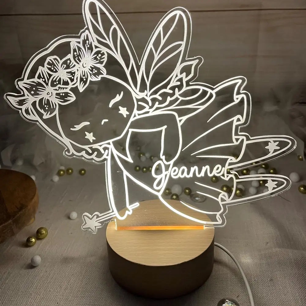 Veilleuse petite fée Laurie Deco et lumières