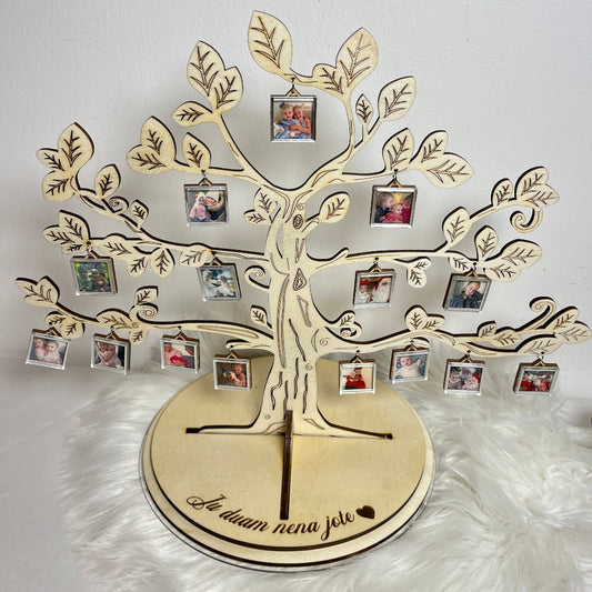 arbre de famille photo personnalisable