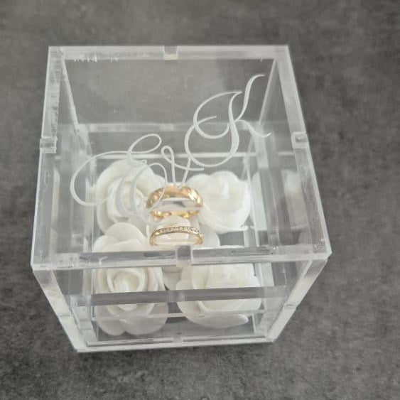 boite alliances plexiglas peronnalisable