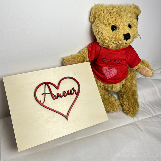 boite en bois st valentin