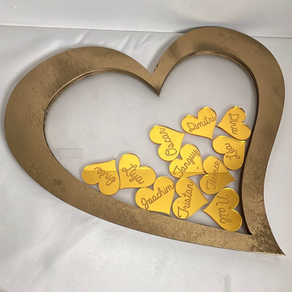 cœur de mamie en plexi