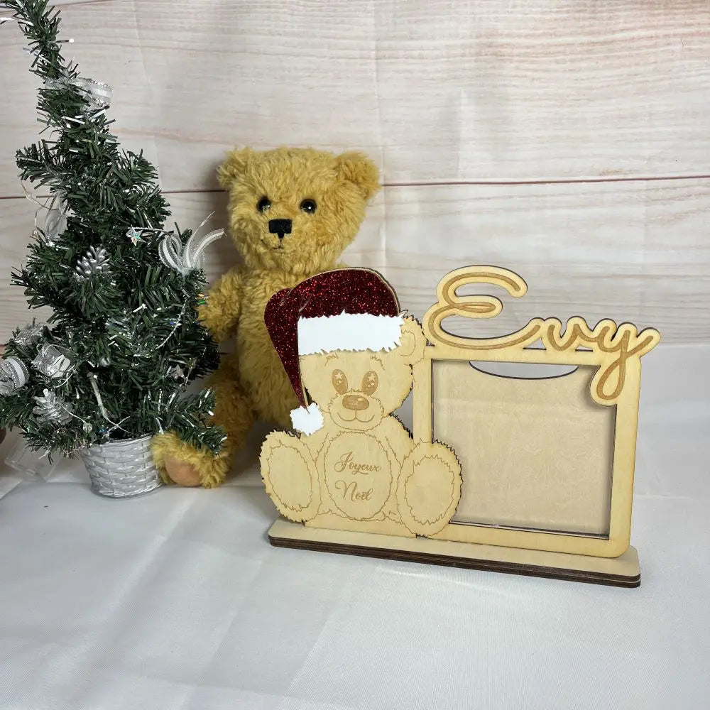 cadre photo personnalisé noël des tous petits Laurie Déco et Lumières