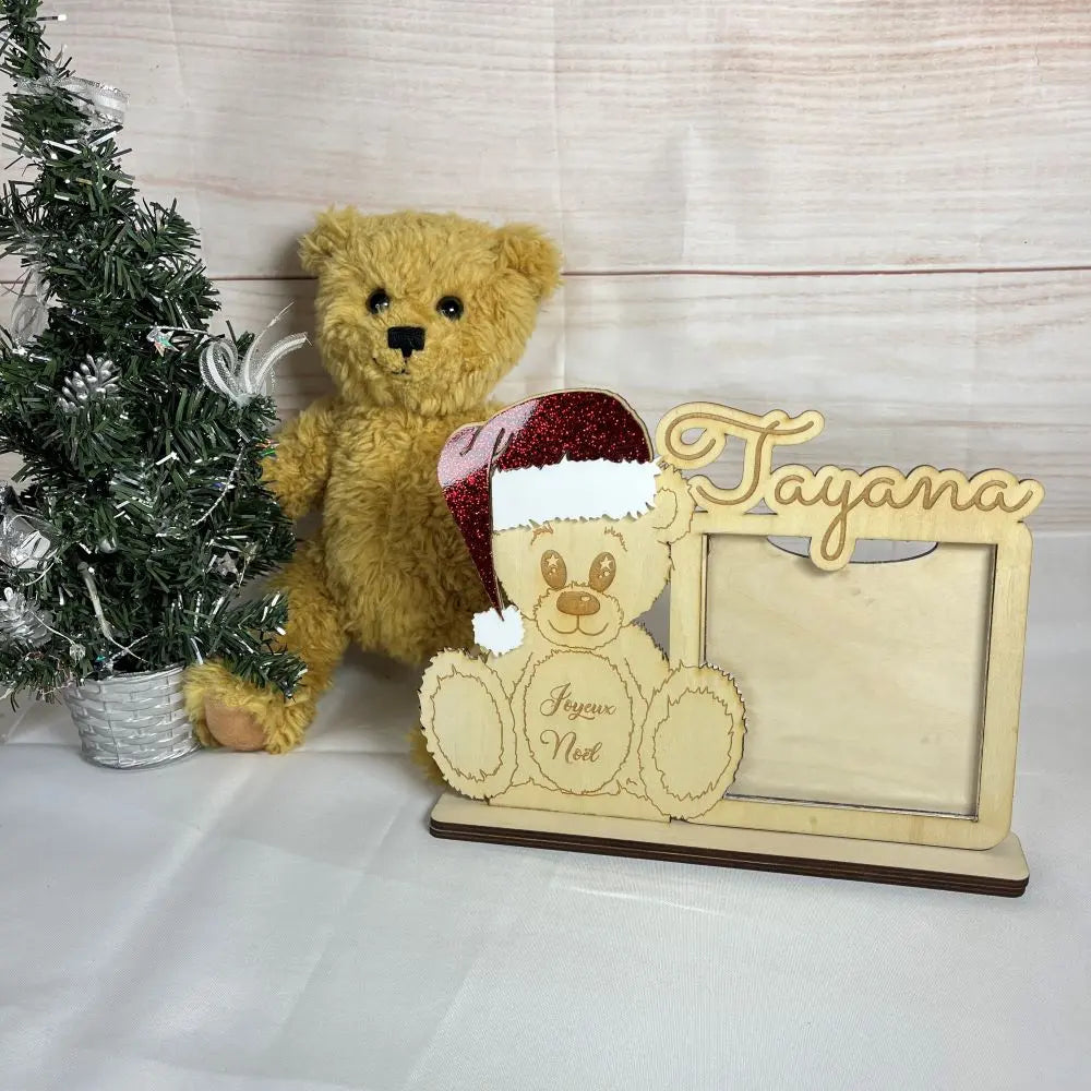 cadre photo personnalisé noël des tous petits Laurie Déco et Lumières
