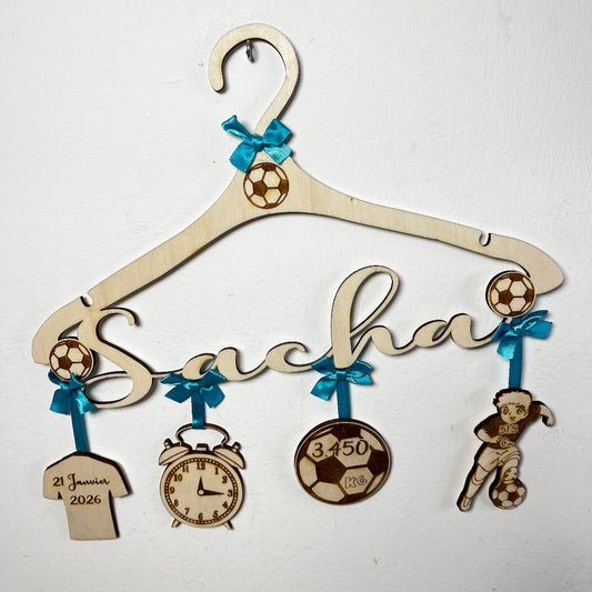 cintre de naissance en bois foot