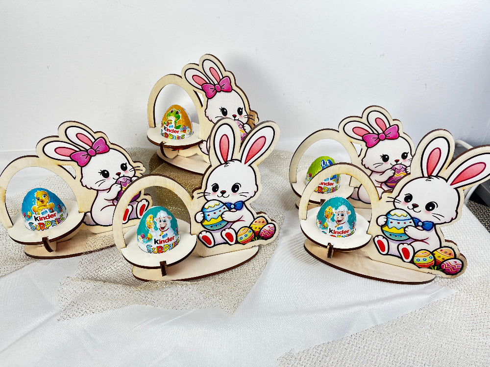 creation de paques personnalisable en bois et couleur