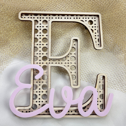 decoration en rotin eva