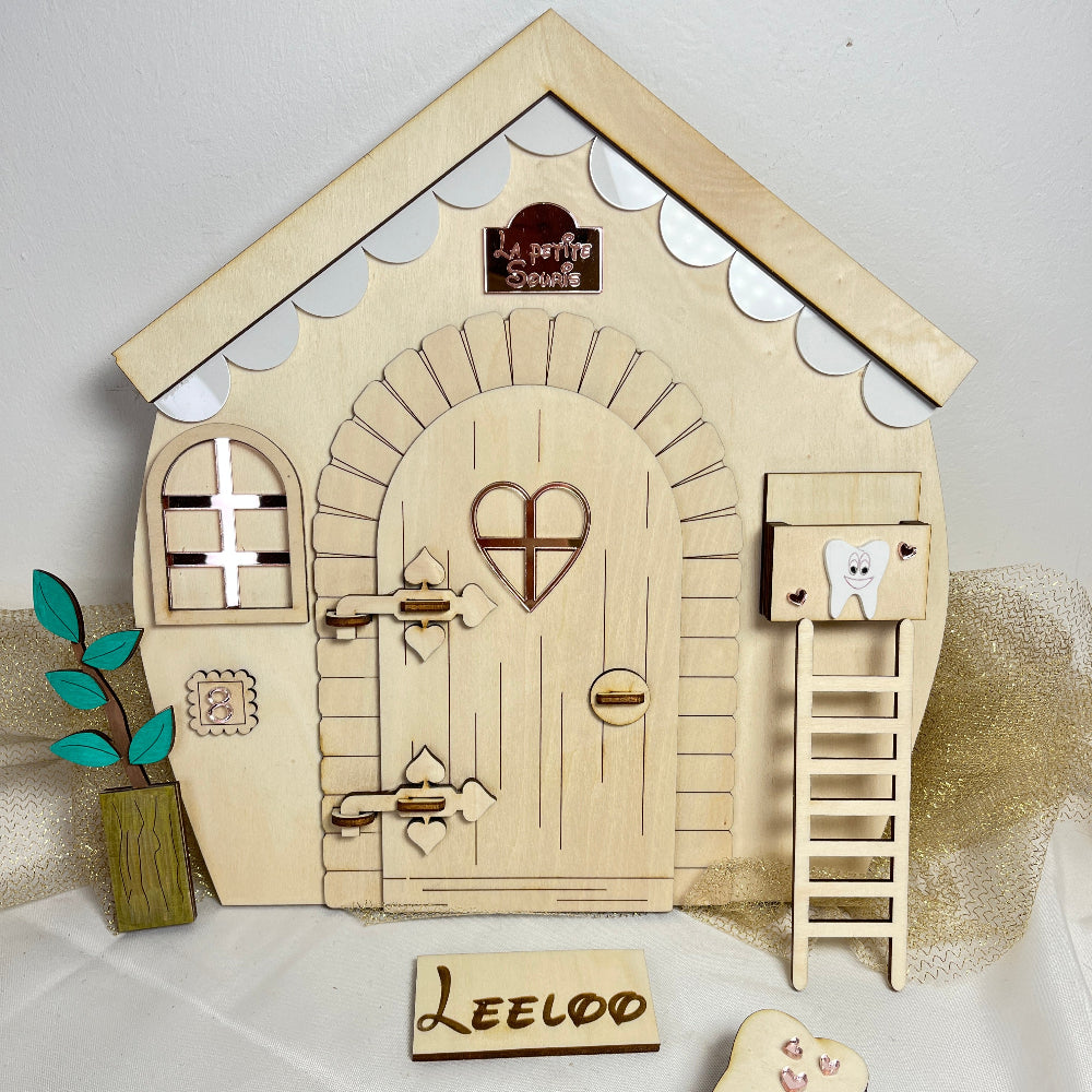 maison de la petite souris bois personnalisable