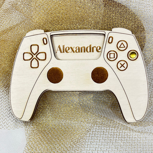 manette ps5 annonce grossesse personnalisable