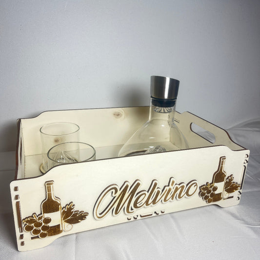 plateau personnalisable en bois