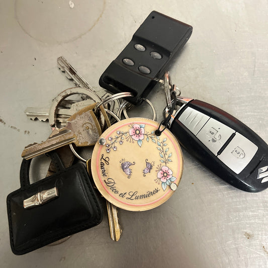 porte cle nfc logo personnalisable et programmable