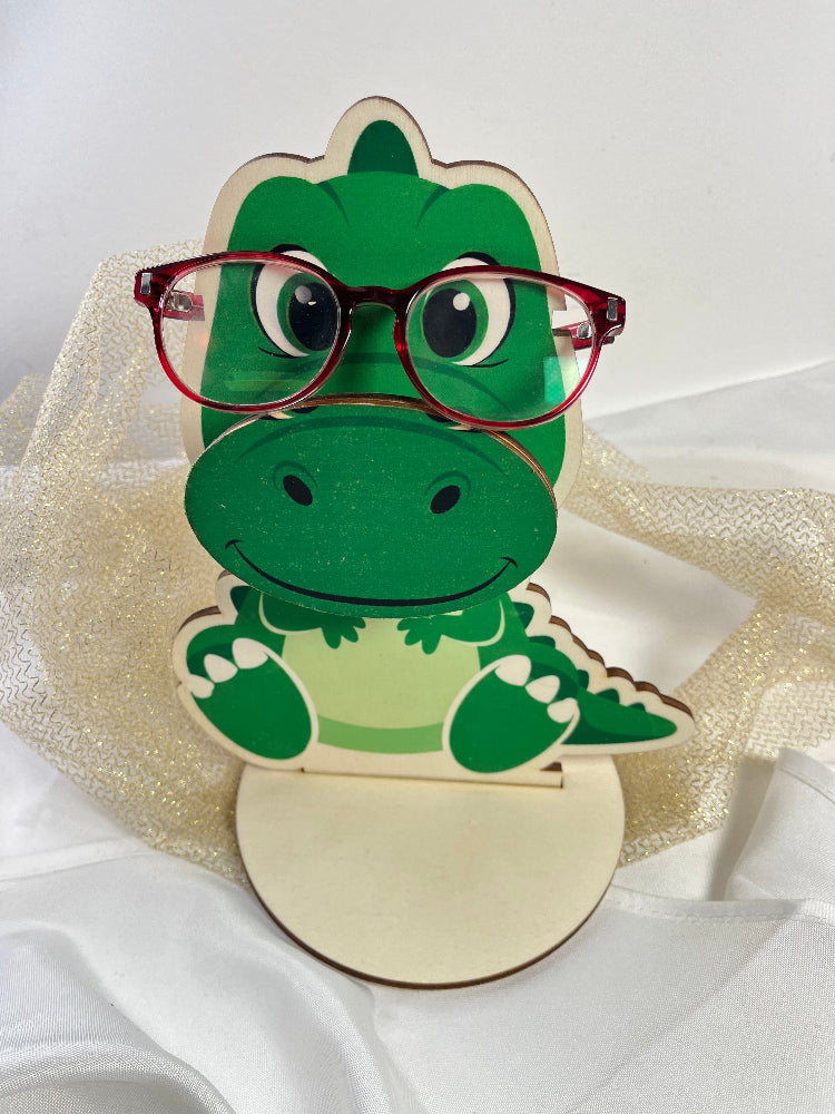 porte lunettes dinosaure personnalisable