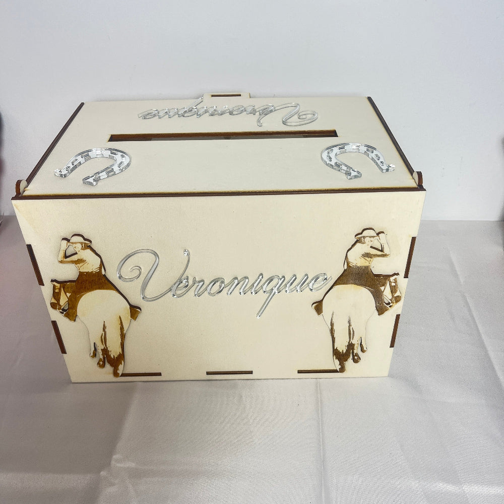 urne d'anniversaire 50 ans equitation