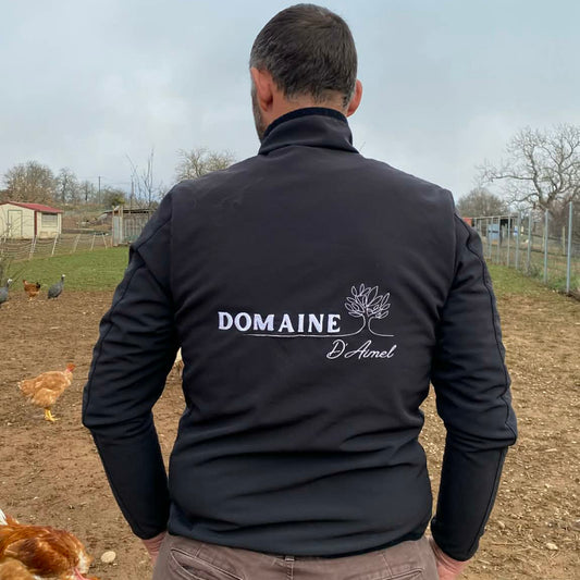 veste brodée le domaine d'aimel