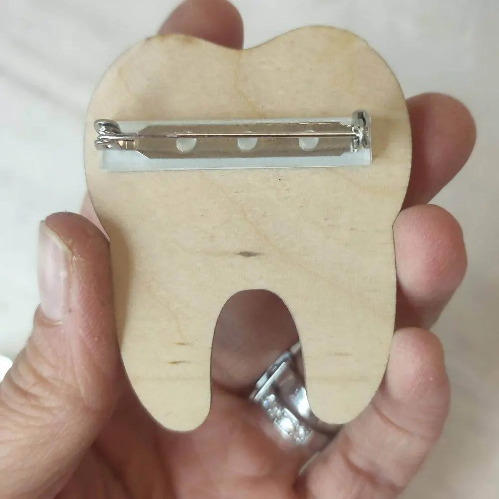 Badge à personnaliser Laurie Déco et lumières