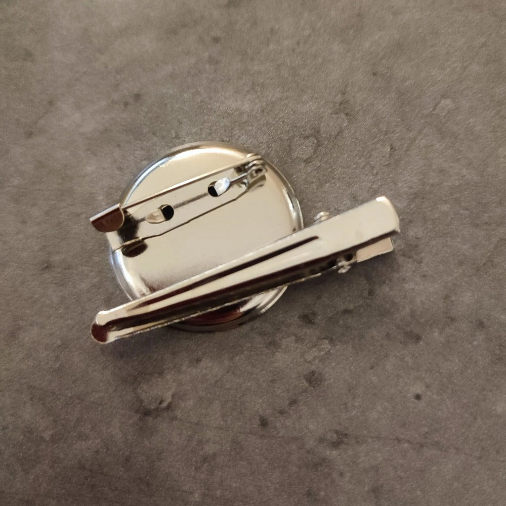 Badge à personnaliser Laurie Déco et lumières