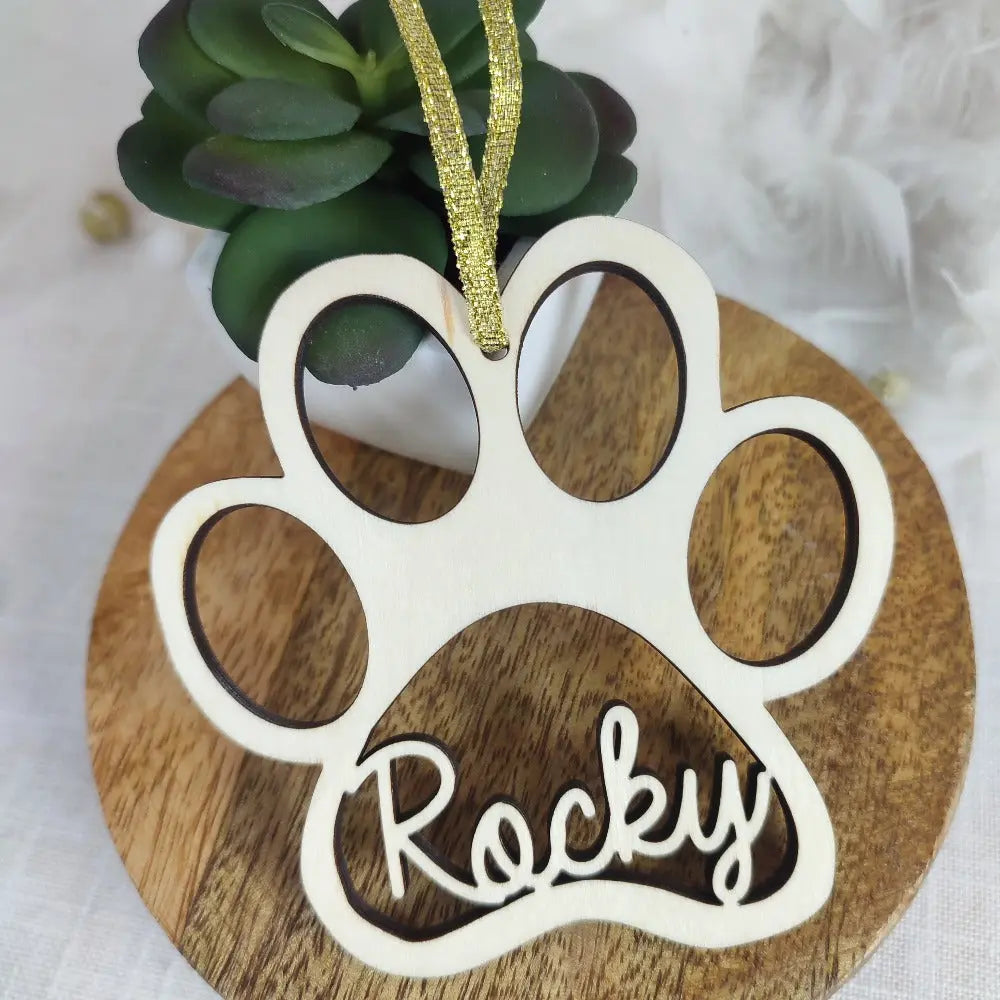 Boule de noël animaux personnalisée Laurie Déco et lumières