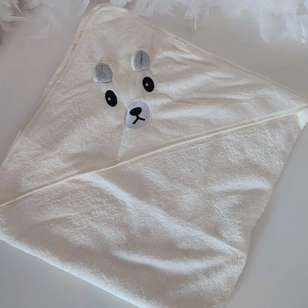 Cape de bain bébé personnalisée Laurie Déco et lumières