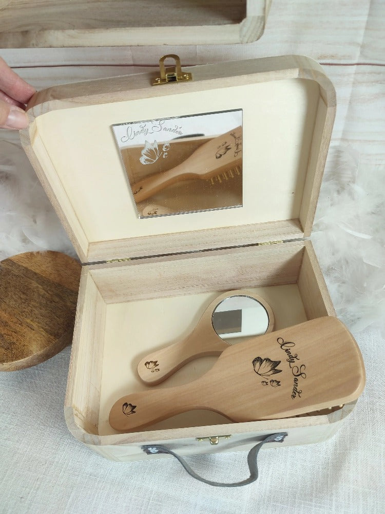 Coffret de beauté personnalisé Laurie Déco et lumières