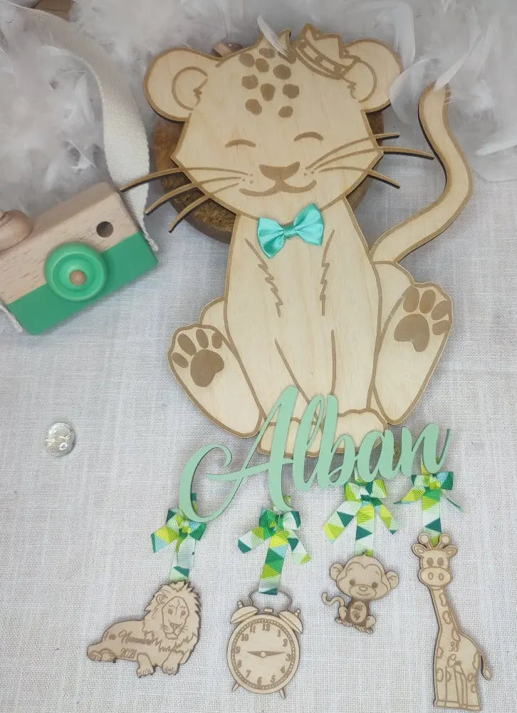 Décoration lionceau personnalisée Laurie déco et lumiÚres