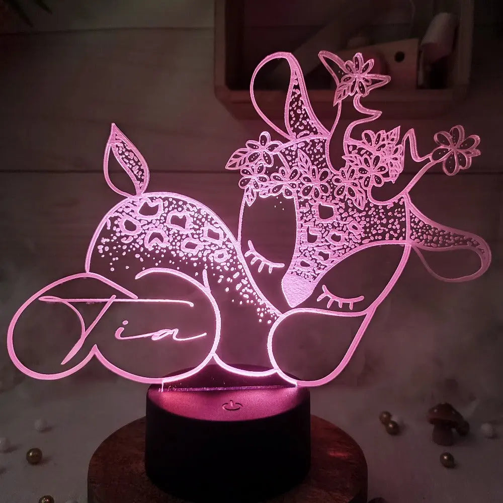 Veilleuse faon Laurie Déco et Lumières