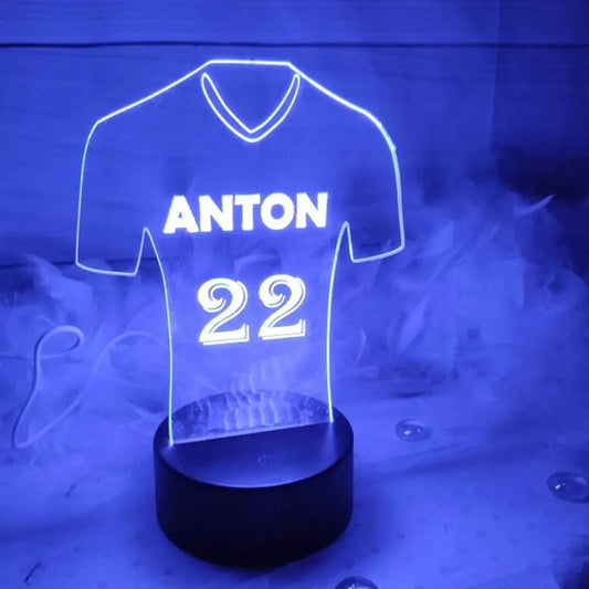 Veilleuse maillot de foot Laurie Deco et lumières