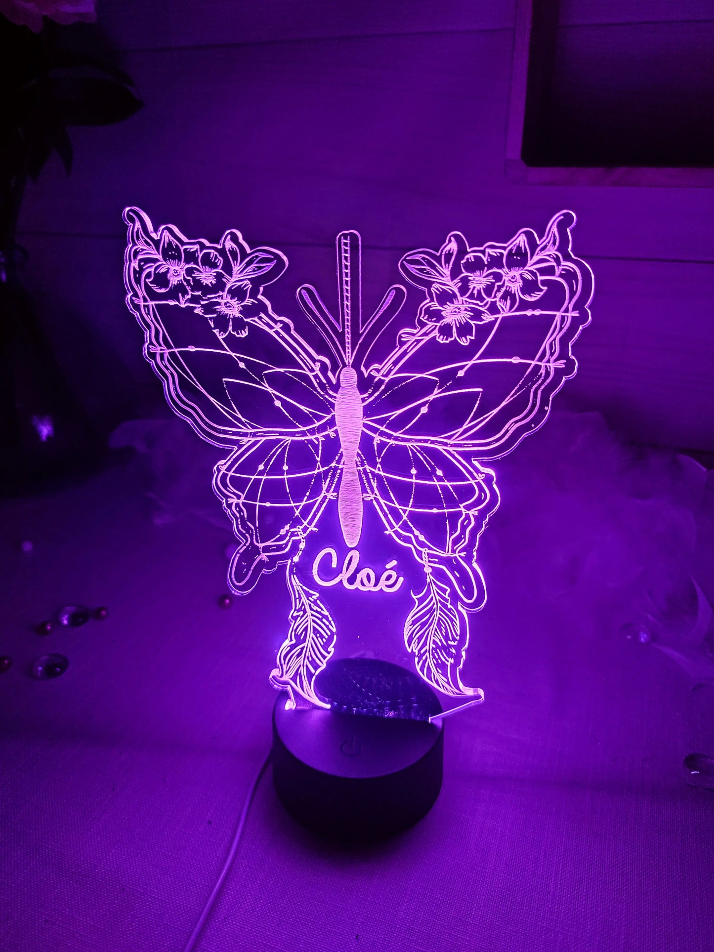 Veilleuse papillon Laurie Déco et lumières