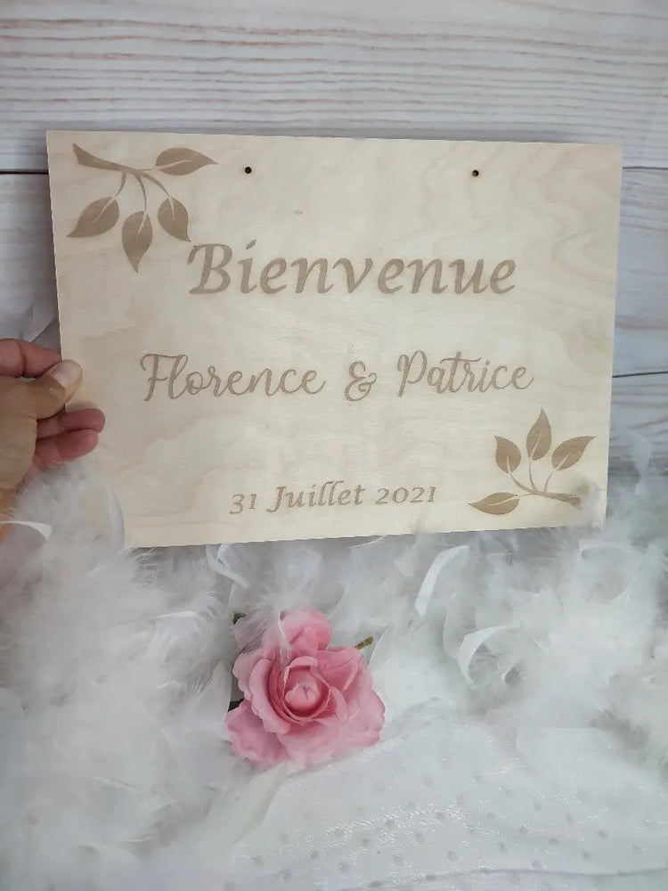 Décoration de mariage personnalisée