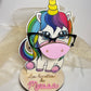 Porte-lunettes animal en bois personnalisé – Décoration artisanale unique