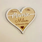 Aimant Bonne fête maman personnalisé Laurie Déco et Lumières
