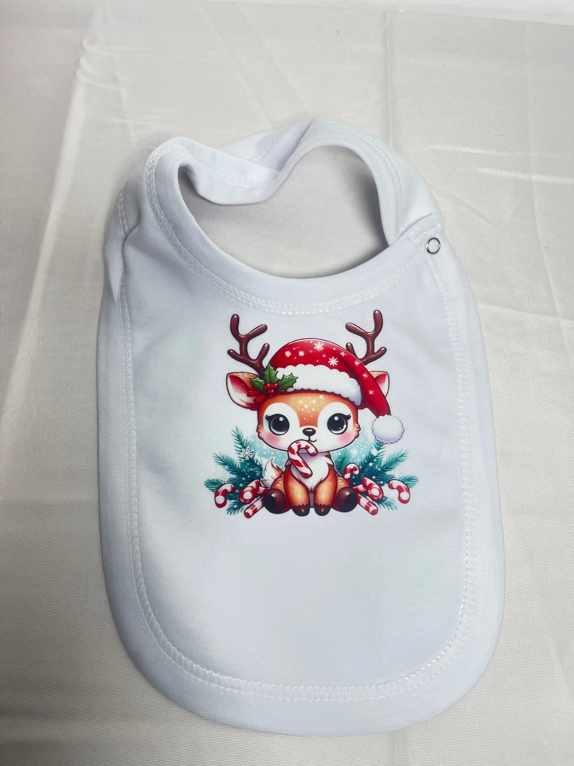Bavoir bébé personnalisé Laurie Déco et lumières
