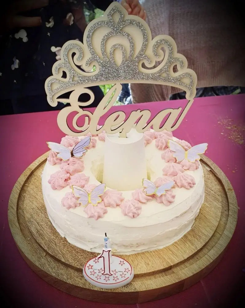 Cake topper diadème de princesse Laurie Deco et Lumieres