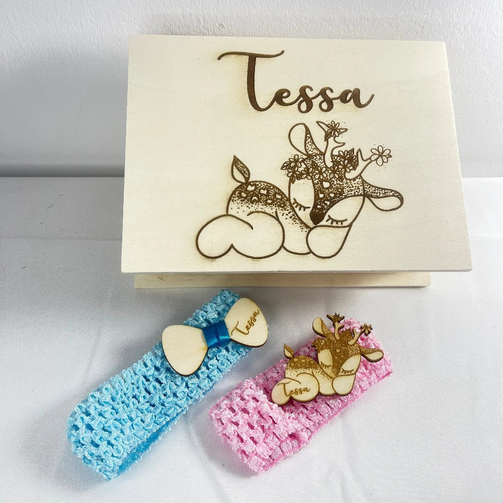 Coffret bébé mignon Laurie Déco et Lumières