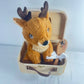 Coffret de naissance cerf personnalisé Laurie déco et lumières