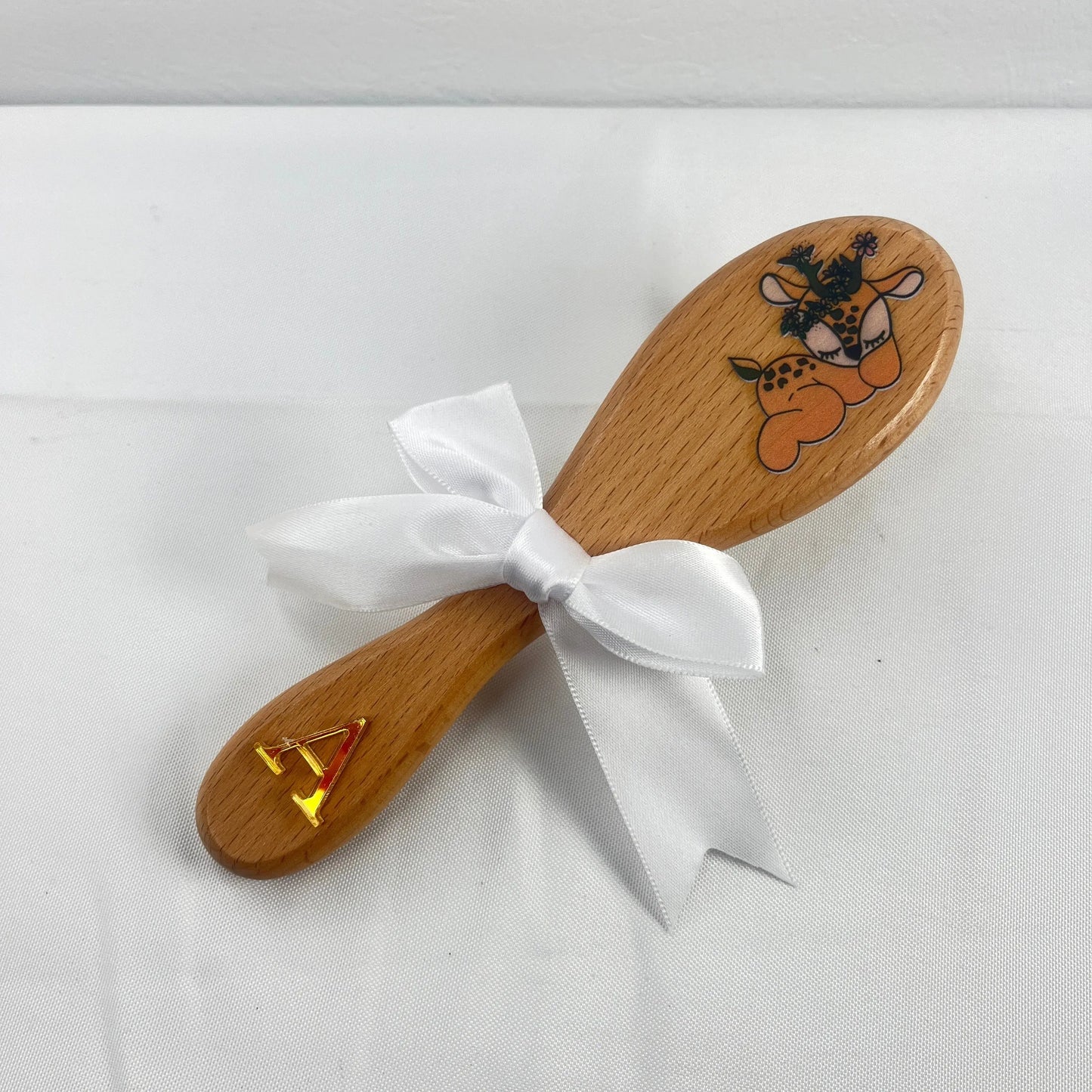 Coffret de naissance cerf personnalisé Laurie déco et lumières
