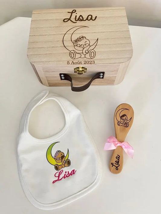 Coffret de naissance prem's Laurie déco et lumières
