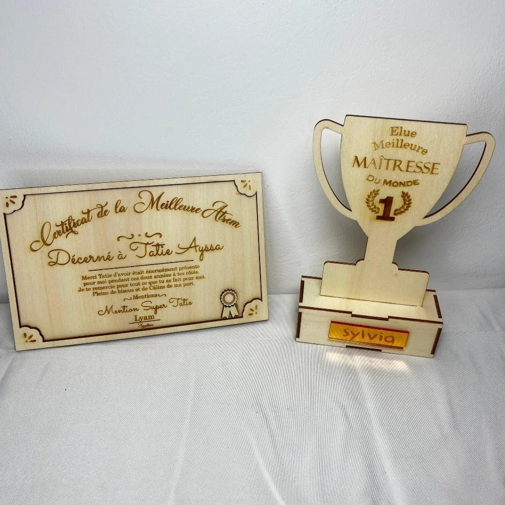 Coupe personnalisée du meilleur Laurie Déco et lumières