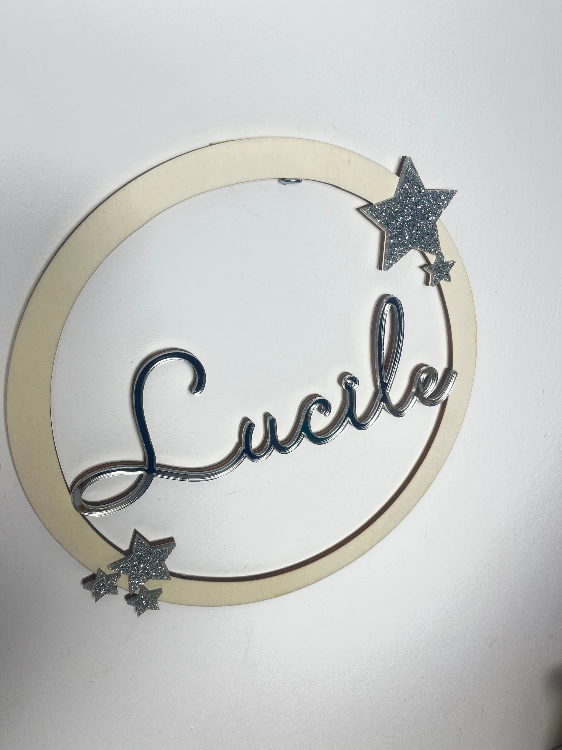 Couronne prénom étoiles Laurie Déco et Lumières