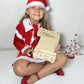 La lettre du père Noël intemporelle Laurie Déco et lumières