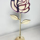 Rose éternelle brillante et soliflore personnalisable Laurie Déco et Lumières