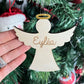 Suspension de Noël ange Laurie Déco et lumières