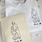 T shirt femme personnalisé Laurie Déco et lumières