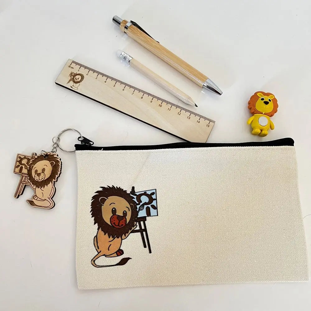 Trousse personnalisée pour la rentrée Laurie Déco et lumières