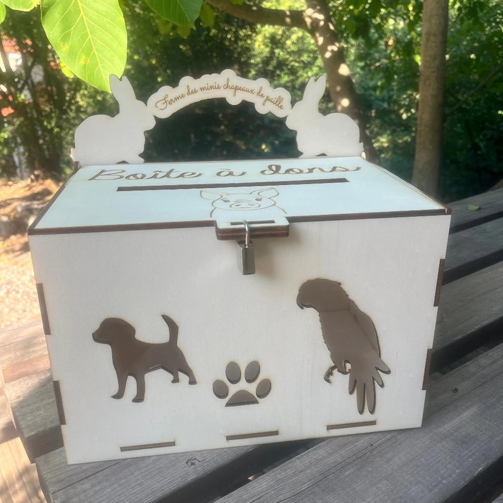 Urne animaux personnalisée Laurie Déco et Lumières